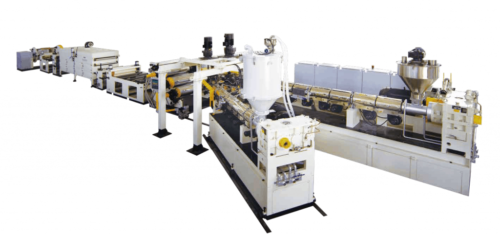 PP PS EVOH Линия за екструдиране на листове