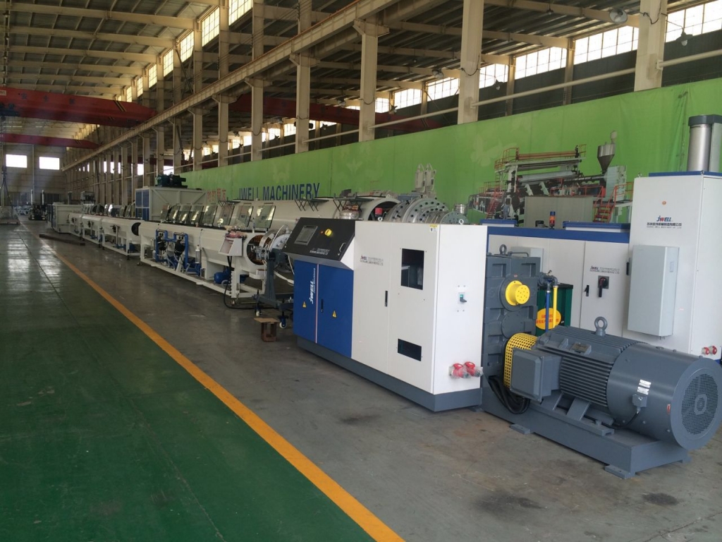 Линия за екструдиране на PVC PPR PE тръби